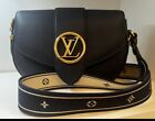 Louis Vuitton Pont 9 Bag White Leather MM ref.1005519 - Joli Closet