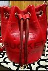 MARC JACOBS LEATHER BUCKET BAG ROSE ♡ what fits, first